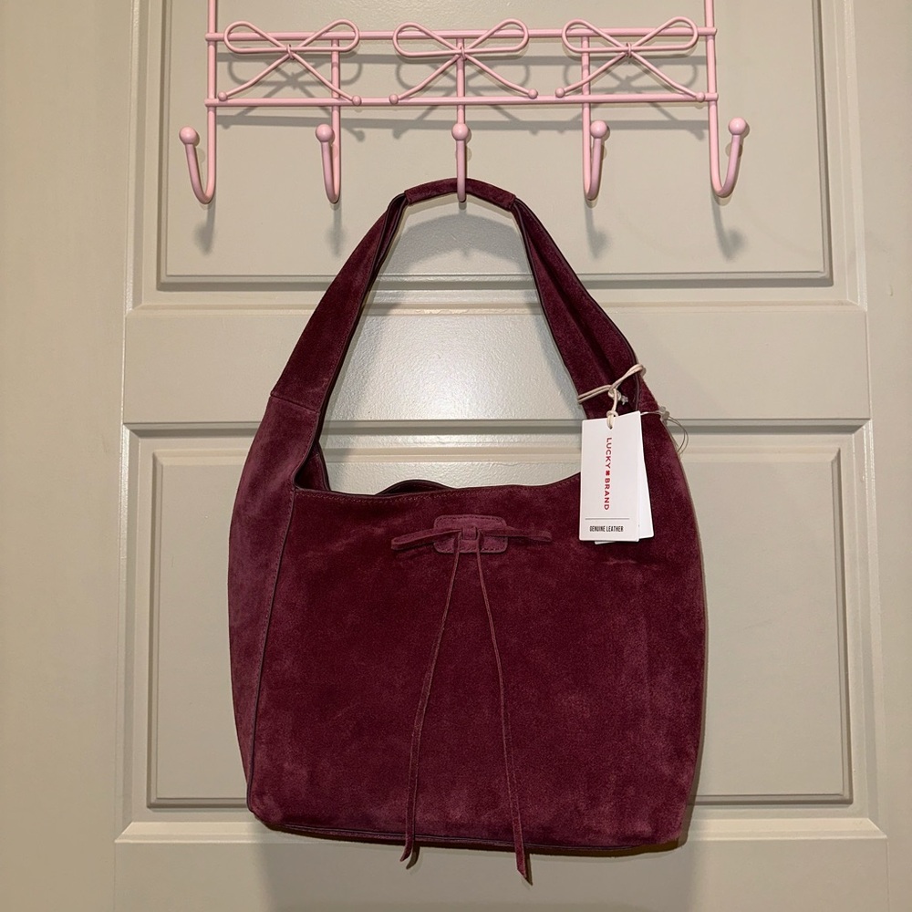 Lucky Brand Clem Shoulder Bag Burgundy